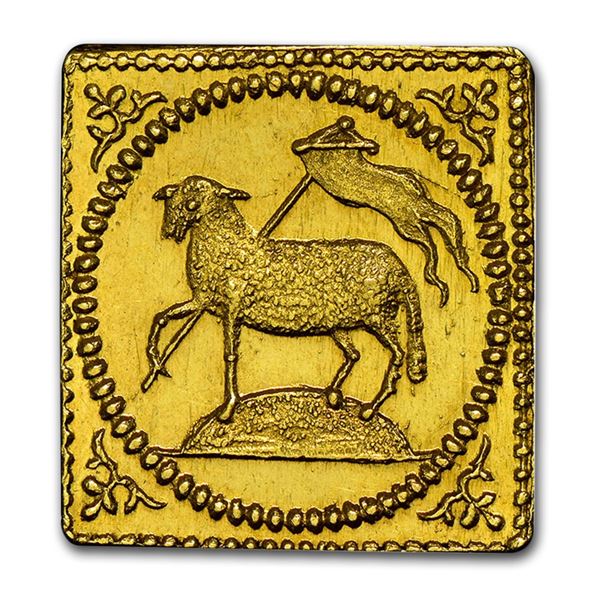 (1700) German States Nurnberg Gold 1/16 Ducat MS-65 NGC