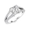Image 2 : Natural 1.99 CTW Diamond Solitaire Ring 18K White Gold