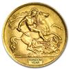 Image 1 : 1871-2014 Great Britain Gold 1/2 Sovereign Avg Circ
