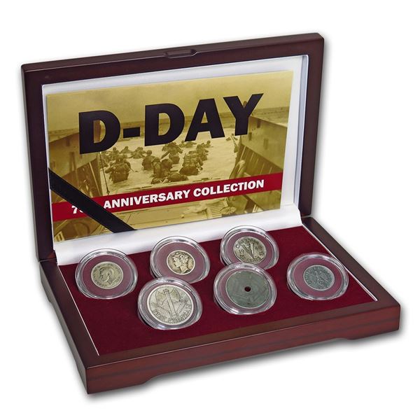 Normandy Invasion 6 Nation Coin Set (D-Day)