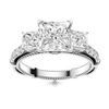 Image 1 : Natural 2.01 CTW Diamond Solitaire Ring 18K White Gold