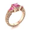 Image 2 : Natural 1.97 CTW Tourmaline Solitaire Ring 18K Rose Gold