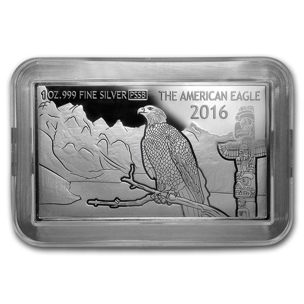 2016 Fiji 1 oz Silver 30th Anniv of the American Silver Eagle