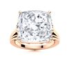 Image 1 : Natural 7.06 CTW Topaz Solitaire Ring 18K Rose Gold