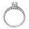 Image 2 : 0.50 ctw Certified VS/SI Diamond Ring 18k White Gold - REF-41M3G