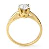 Image 2 : 0.80 ctw Certified VS/SI Diamond Ring 14k Yellow Gold - REF-163W6H