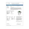 Image 4 : 6.75 ctw Emerald & Diamond Ring 18K White Gold - REF-178K2Y