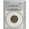Image 1 : 1723 FARTH Hibernia Farthing, DEI GRATIA AU55 PCGS