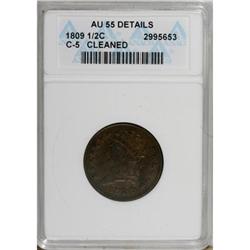 1809/6 1/2 C AU55 ANACS