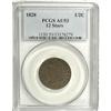 Image 1 : 1828 1/2 C 12 Stars AU53 PCGS