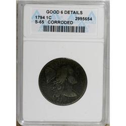 1794 1C Head of 1795 G6 ANACS