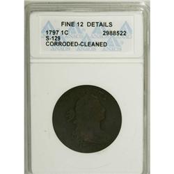 1797 1C Reverse of 1797, Stems F12 ANACS
