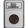 Image 1 : 1820 1C Large Date Brown MS64 NGC