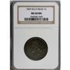 1839 1C Silly Head Brown MS60 NGC