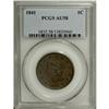 1841 1C AU58 PCGS