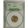 Image 1 : 1862 1C MS64 PCGS
