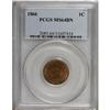 Image 1 : 1866 1C Brown MS64 PCGS