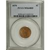 Image 1 : 1870 1C Red MS64 PCGS