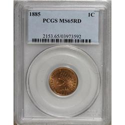 1885 1C Red MS65 PCGS
