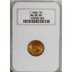 1902 1C Red MS65 NGC