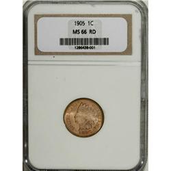 1905 1C Red MS66 NGC