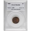 Image 1 : 1883 1C Red and Brown PR63 PCGS