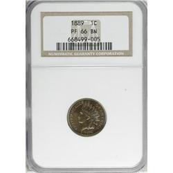 1889 1C Brown PR66 NGC