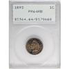 Image 1 : 1892 1C Red and Brown PR64 PCGS