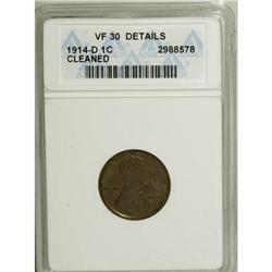 1914-D 1C VF30 ANACS