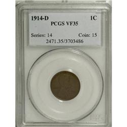 1914-D 1C VF35 PCGS