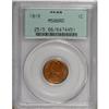 Image 1 : 1919 1C Red MS66 PCGS
