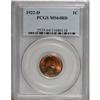Image 1 : 1922-D 1C Red MS64 PCGS