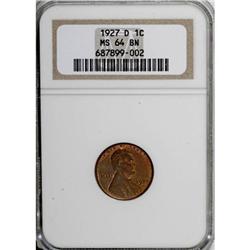 1927-D 1C Brown MS64 NGC