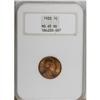 Image 1 : 1933 1C Red MS65 NGC