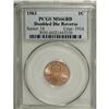 Image 1 : 1983 1C Doubled Die Reverse Red MS66 PCGS