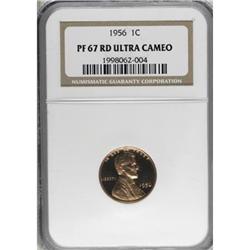 1956 1C Deep Cameo PR67 NGC
