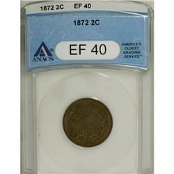 1872 2C XF40 ANACS