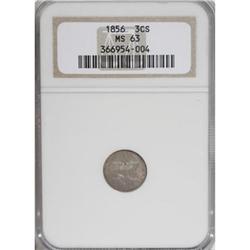1856 3CS MS63 NGC