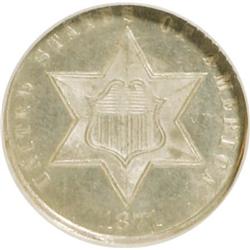 1871 3CS MS66 NGC