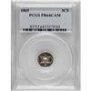 Image 1 : 1865 3CS Cameo PR64 PCGS