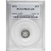 Image 1 : 1873 3CS Cameo PR62 PCGS