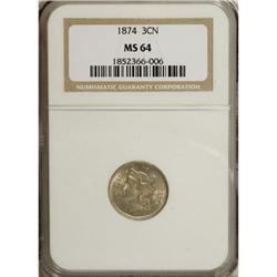 1874 3CN MS64 NGC