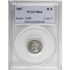 Image 1 : 1867 3CN PR64 PCGS