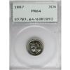 Image 1 : 1887 3CN PR64 PCGS