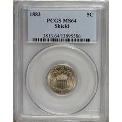 1883 5C MS64 PCGS