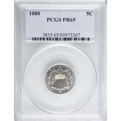 1880 5C PR65 PCGS
