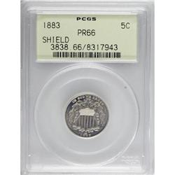 1883 5C PR66 PCGS