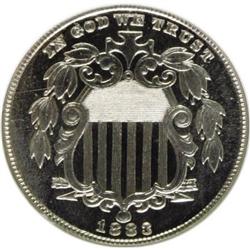 1883 5C Cameo PR66 NGC