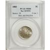 Image 1 : 1883 5C No Cents MS66 PCGS