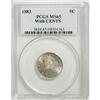 Image 1 : 1883 5C With Cents MS65 PCGS
